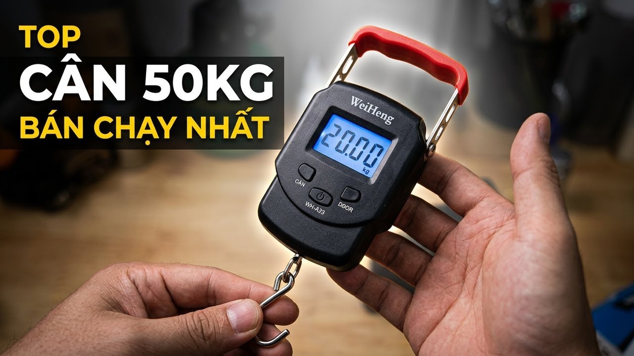 Top Cân Treo Điện Tử 50kg Bán Chạy Nhất Sàn Thương Mại WH-A23