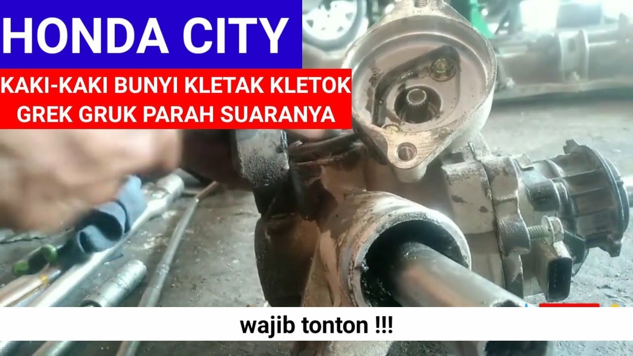 Из-за звука Gladak Glotak полностью разберите подвеску Honda City ✔️✔️✔️