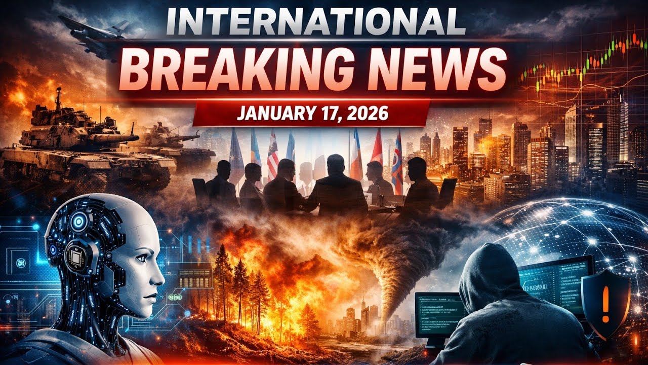 International Breaking News Today | Global Headlines & World Updates | January 17, 2026