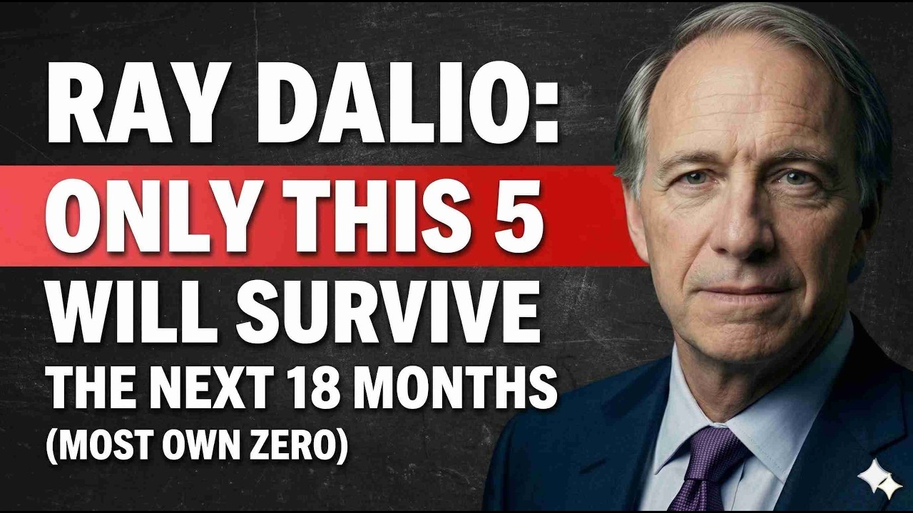 Ray Dalio: Only These 5 Assets Will Survive the Next 18 Months (Most Investors Own Zero)