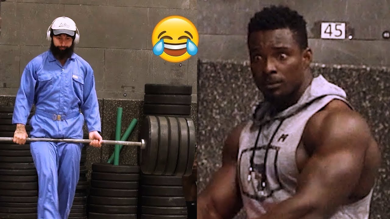 Клипы, которые сделали Анатолия знаменитым шутником в спортзале😂😂
