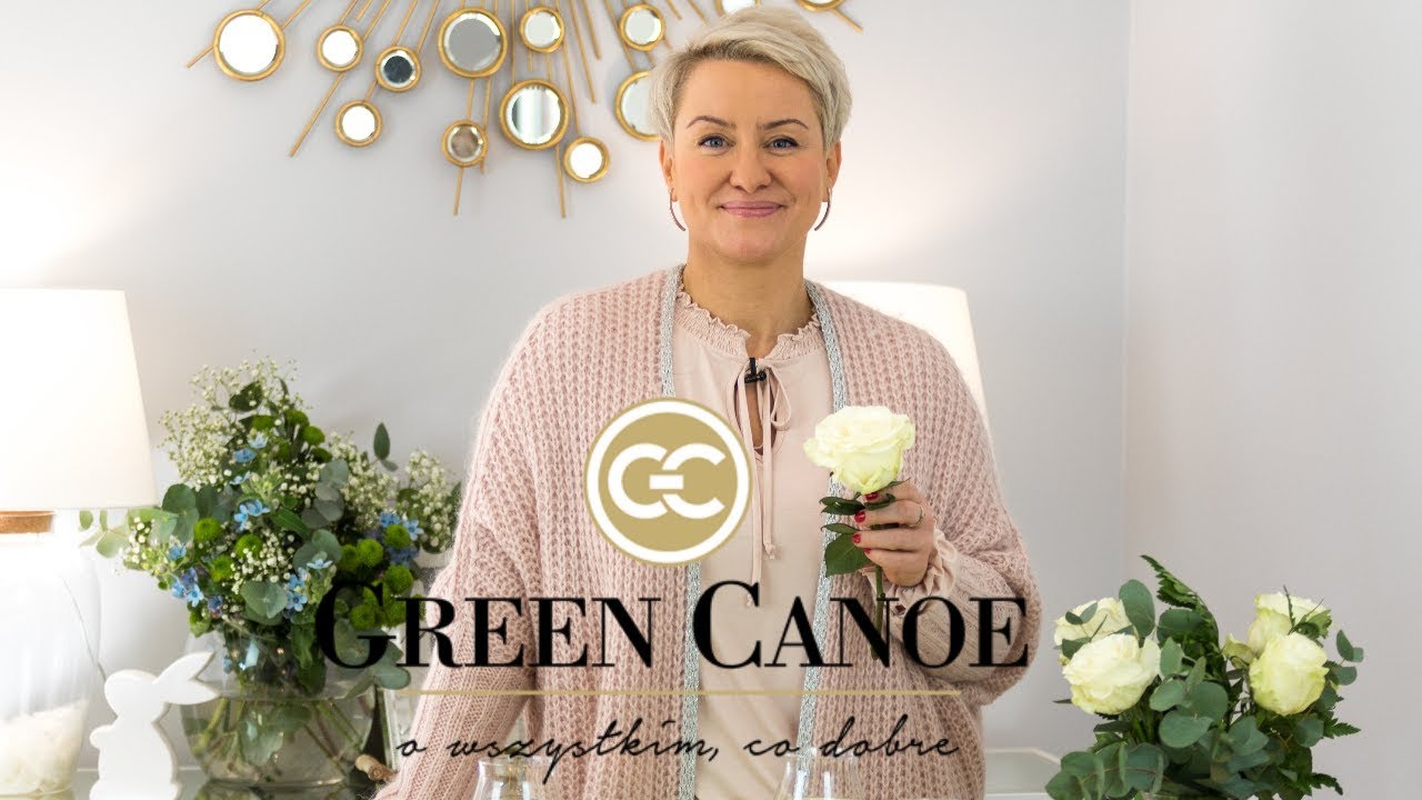 Wiosenne dekoracje - elegancka aranżacja stołu wielkanocnego. ABC DOMU GREEN CANOE