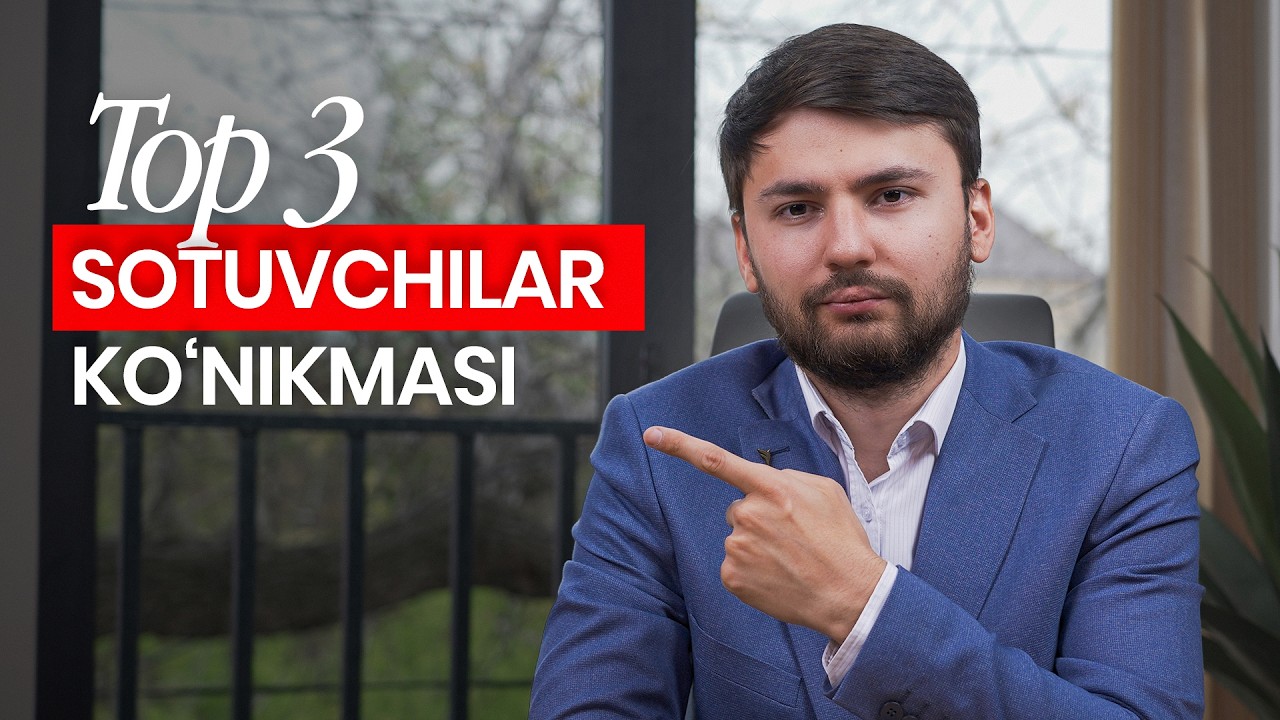 Agar sizda bu 3 ko'nikma bo'lmasa - sotolmaysiz