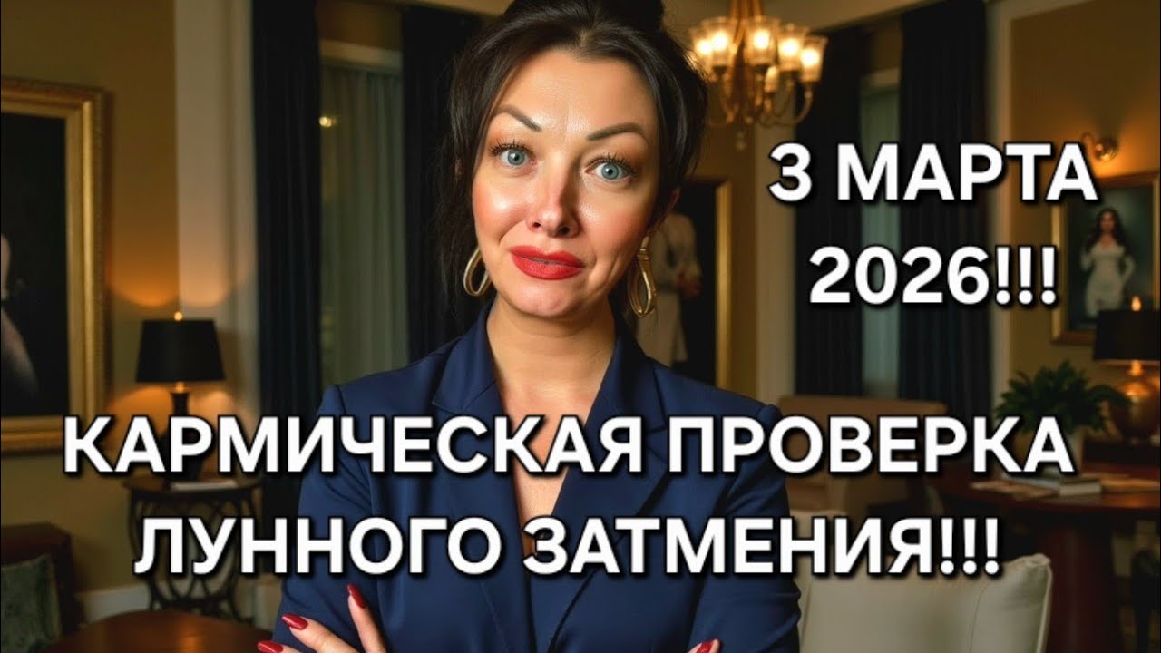 Влияние КАРМИЧЕСКОГО затмения на КАЖДЫЙ ЗНАК ЗОДИАКА! 