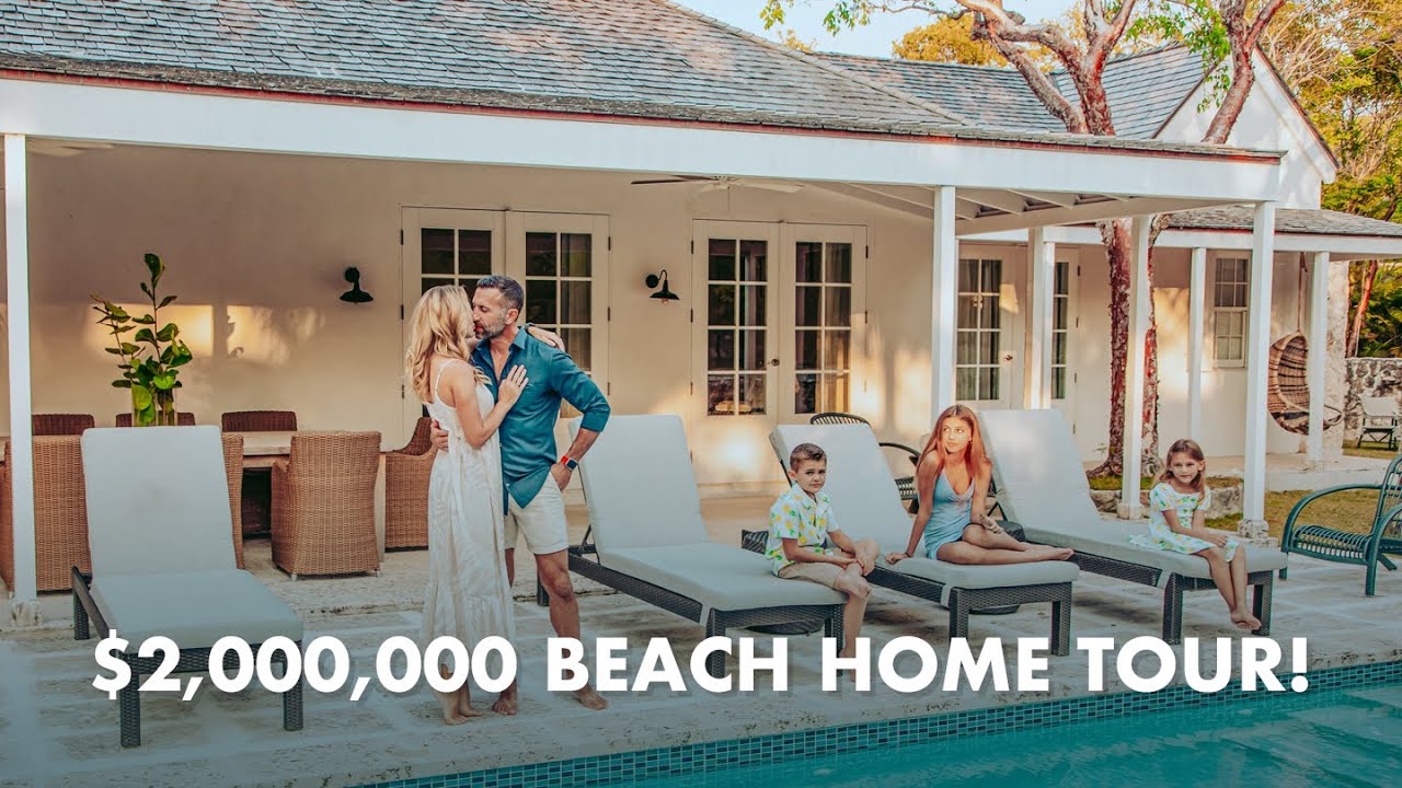 Full Tour of a $2 Million Bahamas Beach House on Harbour Island! Private 2-Bedroom Real Estate Tour!