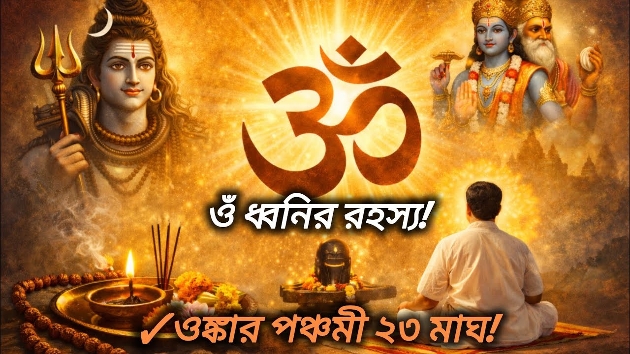 🕉️ওঙ্কার পঞ্চমী ২০২6 | ওঁ ধ্বনির রহস্য | Omkar Panchami Significance & Vrat Rules | Bengali🙏🌺