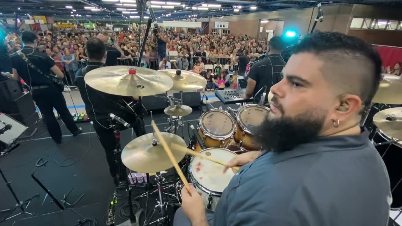 Marca da Promessa - Banda dos Seguranças do Metrô - Estação Barra Funda - 25/05/2023 - DrumCam