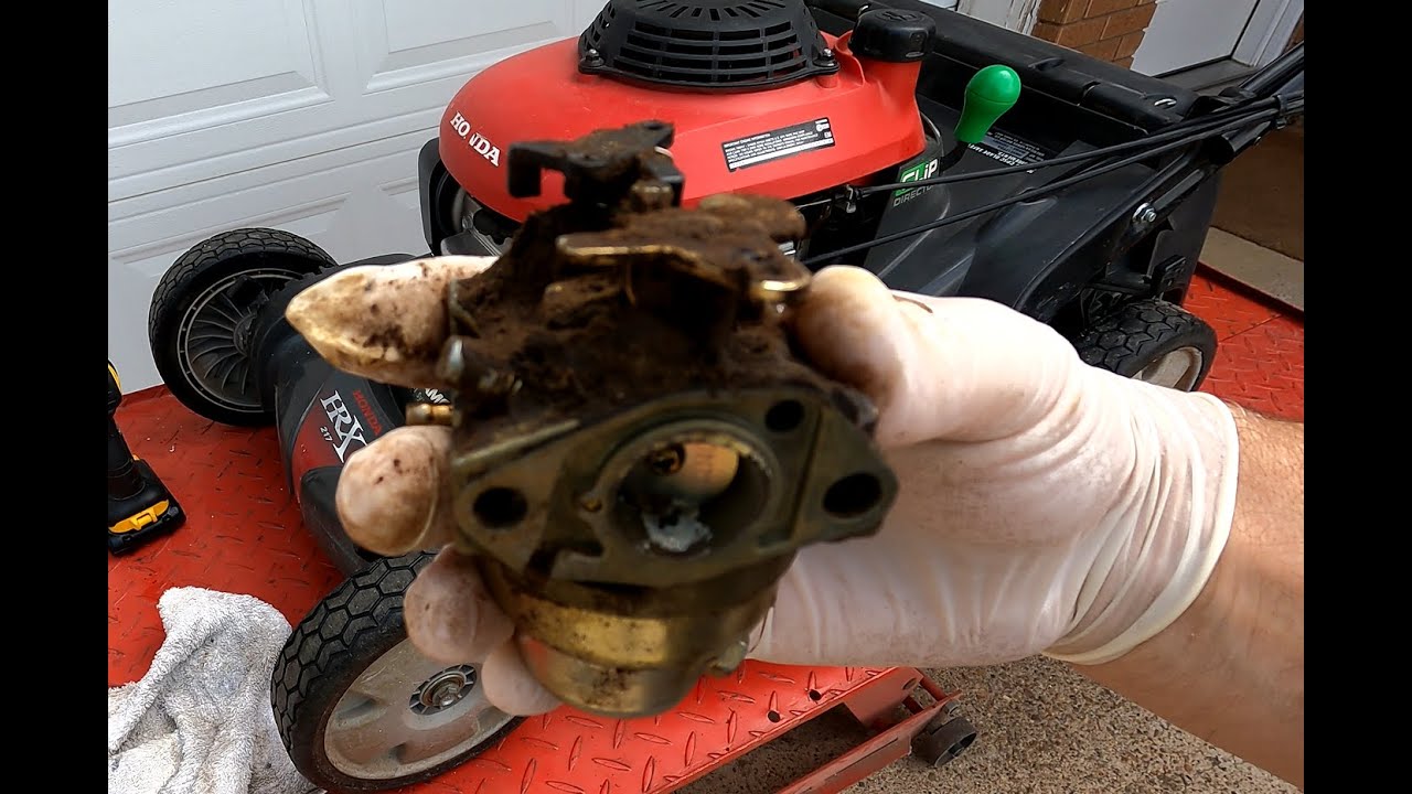 Honda Mower Carburetor Clean