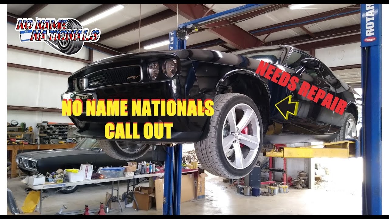 2009 Dodge Challenger SRT8 Needs a Race at No Name Nationals- Replacing a Radiator the Hard Way!