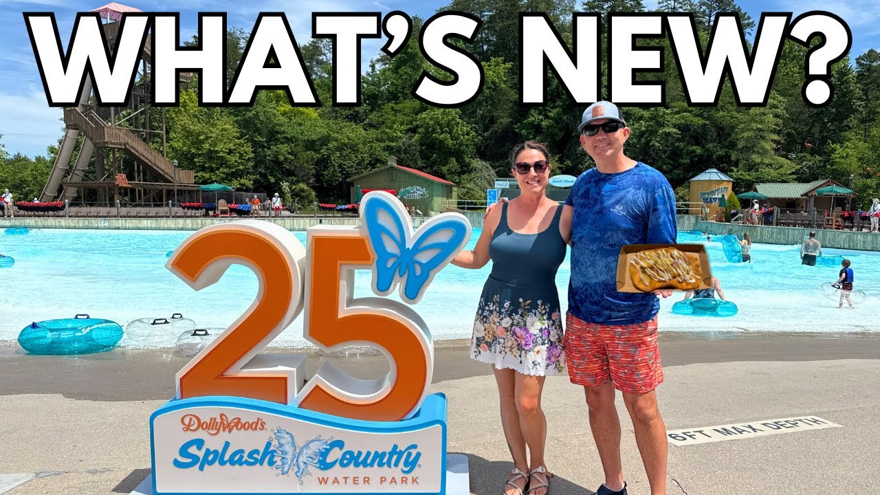 Dollywood's Splash Country Waterpark Tour | NEW 2025 Food & Merch!