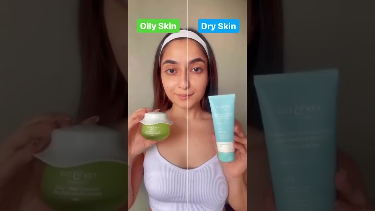 Skincare products for dry and oily skin.. #skincarediary #beauty