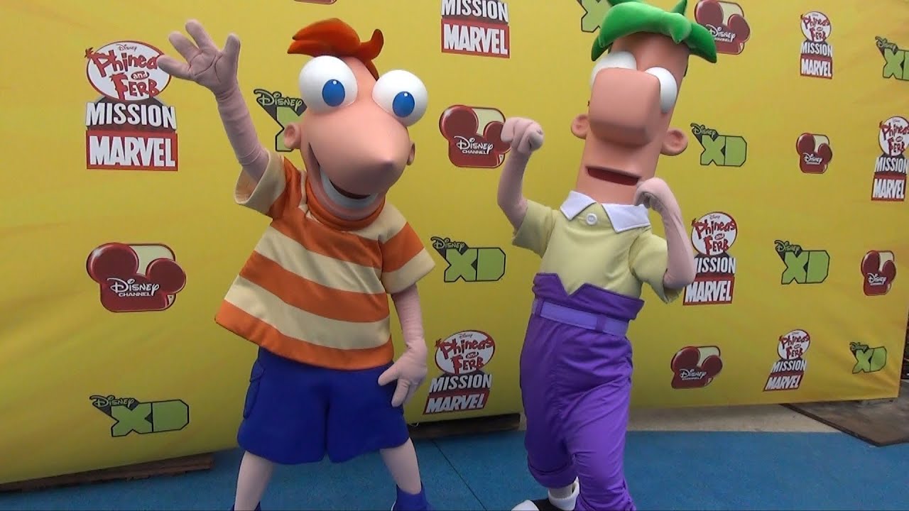 We Meet Phineas and Ferb at Disney D23 Expo as They Promote Phineas and Ferb: Mission Marvel