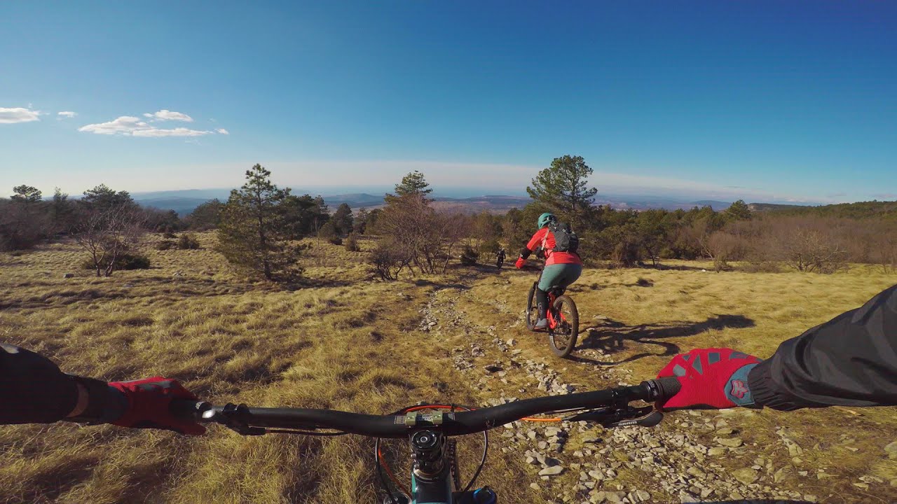 MTB Slovenia - Slavnik in 4K Feb 2019