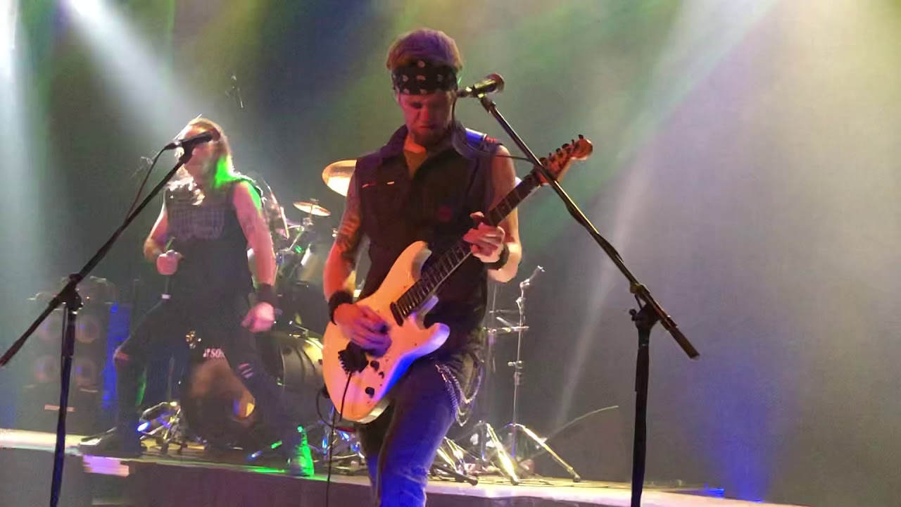 Made In Iron - Dance of Death solos and ending - Iron Maiden Tribute Band Adrian Smith Dave Murray