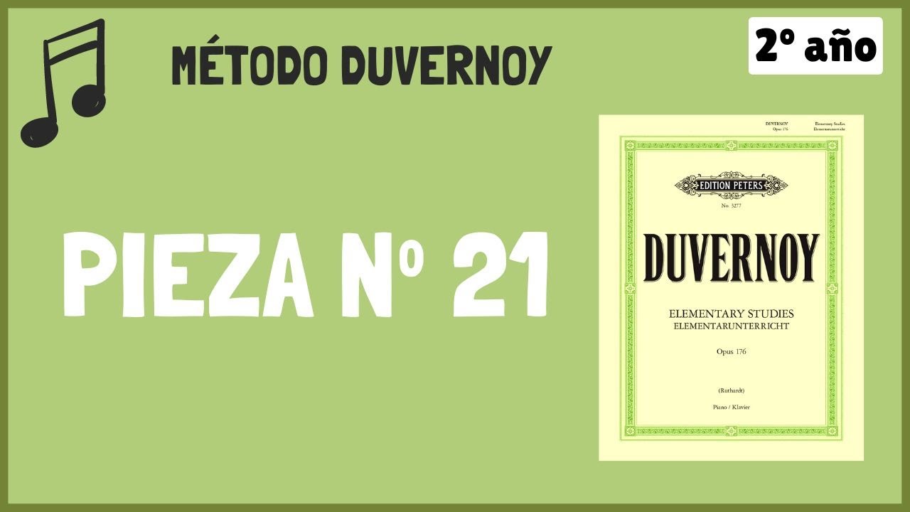 Estudio nº 21 - MÉTODO DUVERNOY ( Escala Mib Mayor)