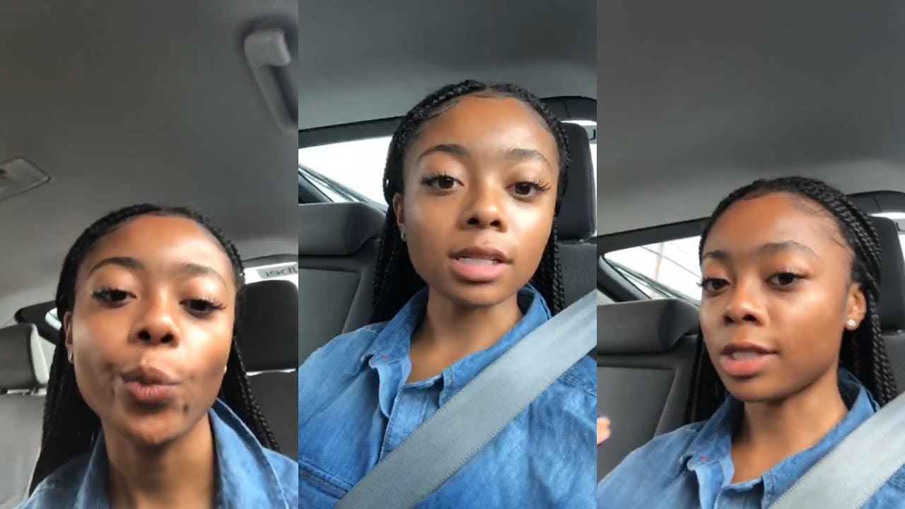 Skai Jackson | Instagram Live Stream | 5 March 2019