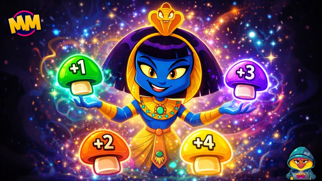 QUEEN OF MIGHTY MUSHROOMS STRIKES AGAIN 🔥 MATCH MASTERS