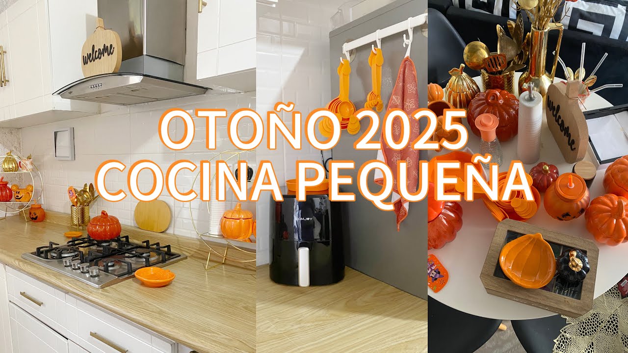 🍁DECORACIÓN COCINA OTOÑO 2025🍁