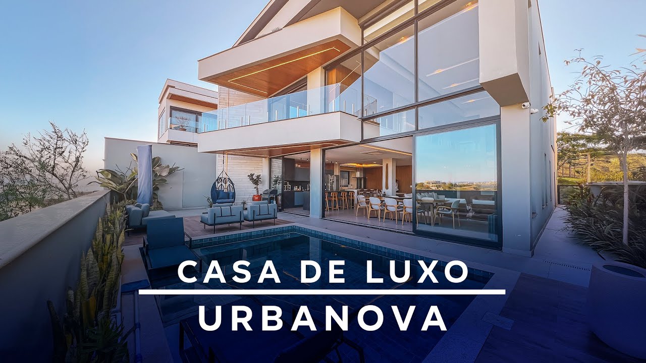 CASA DE LUXO À VENDA EM CONDOMÍNIO FECHADO – URBANOVA – SÃO JOSÉ DOS CAMPOS
