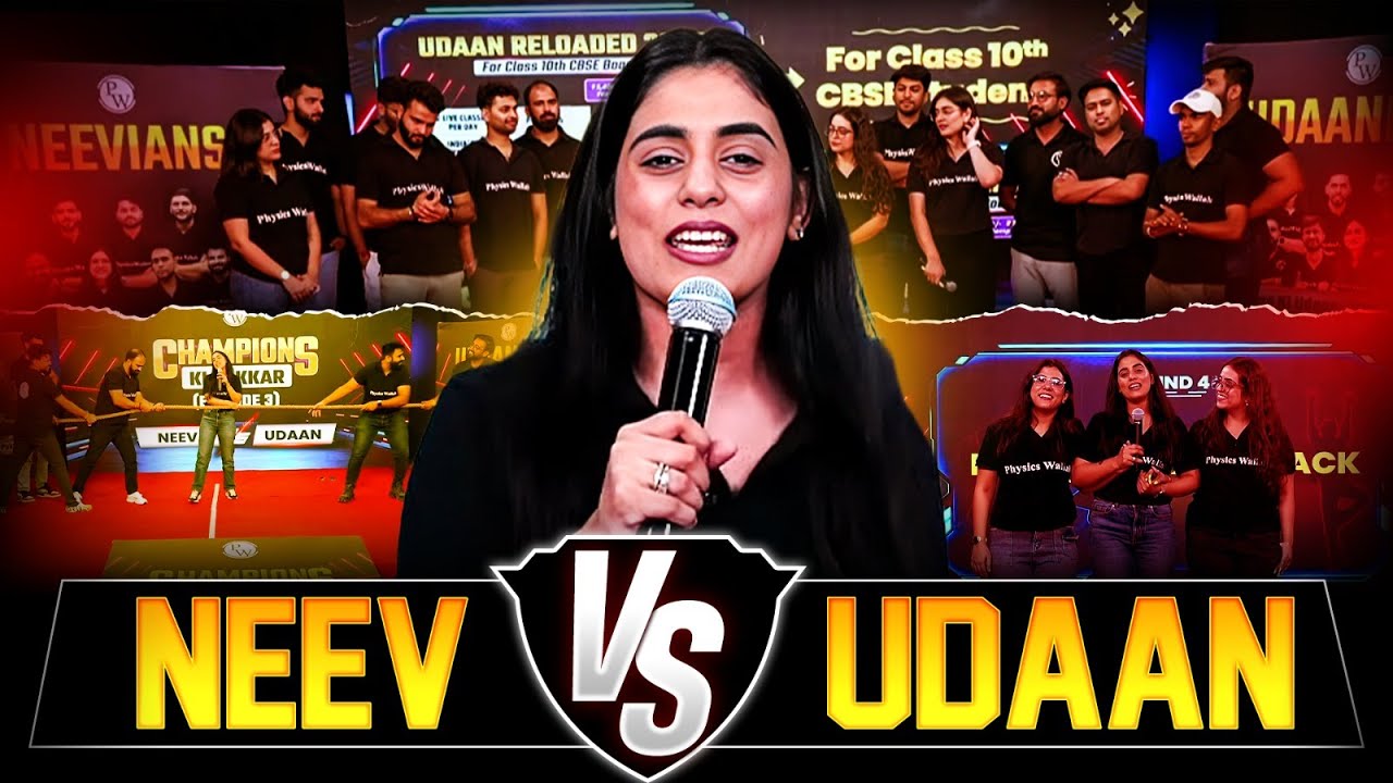 Udaan VS Neev Dumdaar Competition 🔥 || Class 10th & 9th Faculties ka Maha Yuddh 🤯