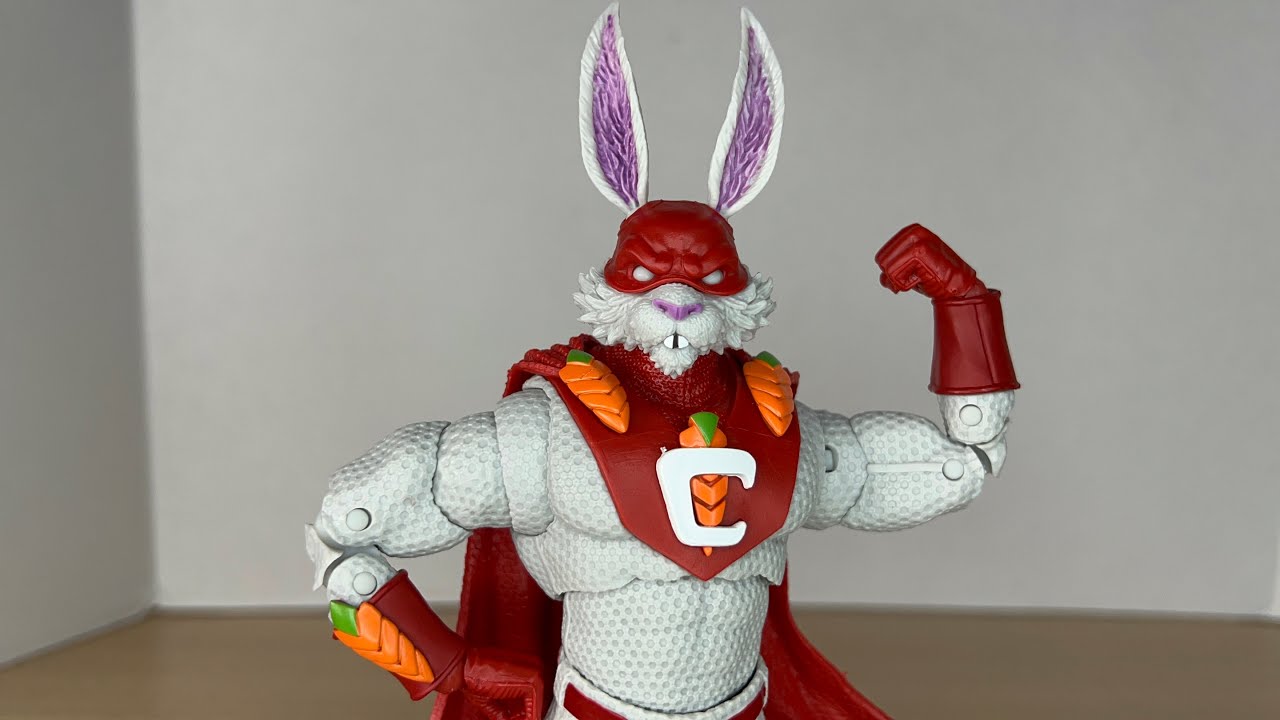 McFarlane Toys DC Multiverse Gold Label Amazon Exclusive Glow in The Dark Captain Carrot Review