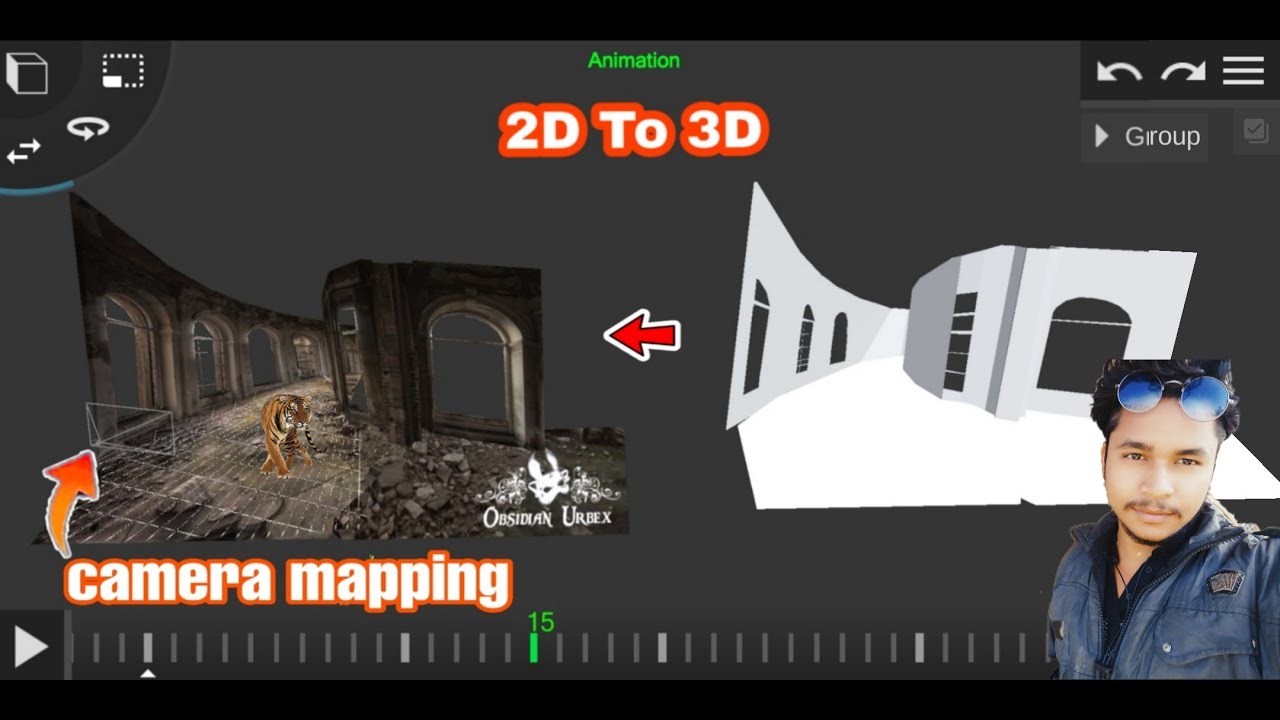 PRISMA 3D || Camera Mapping Animation || Android Tutorial || How To Convert Picture Into 3D Model ||