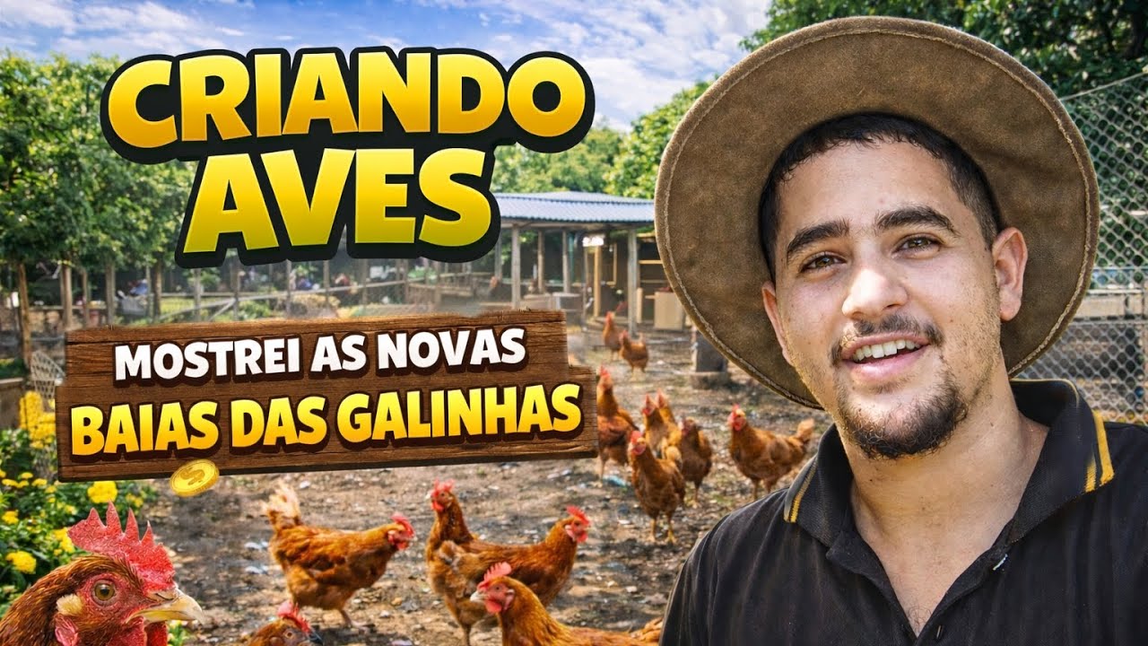 A VERDADEIRA ROTINA DO CRIATÓRIO | MOSTRANDO TODOS OS ANIMAIS HOJE 🐔🔥