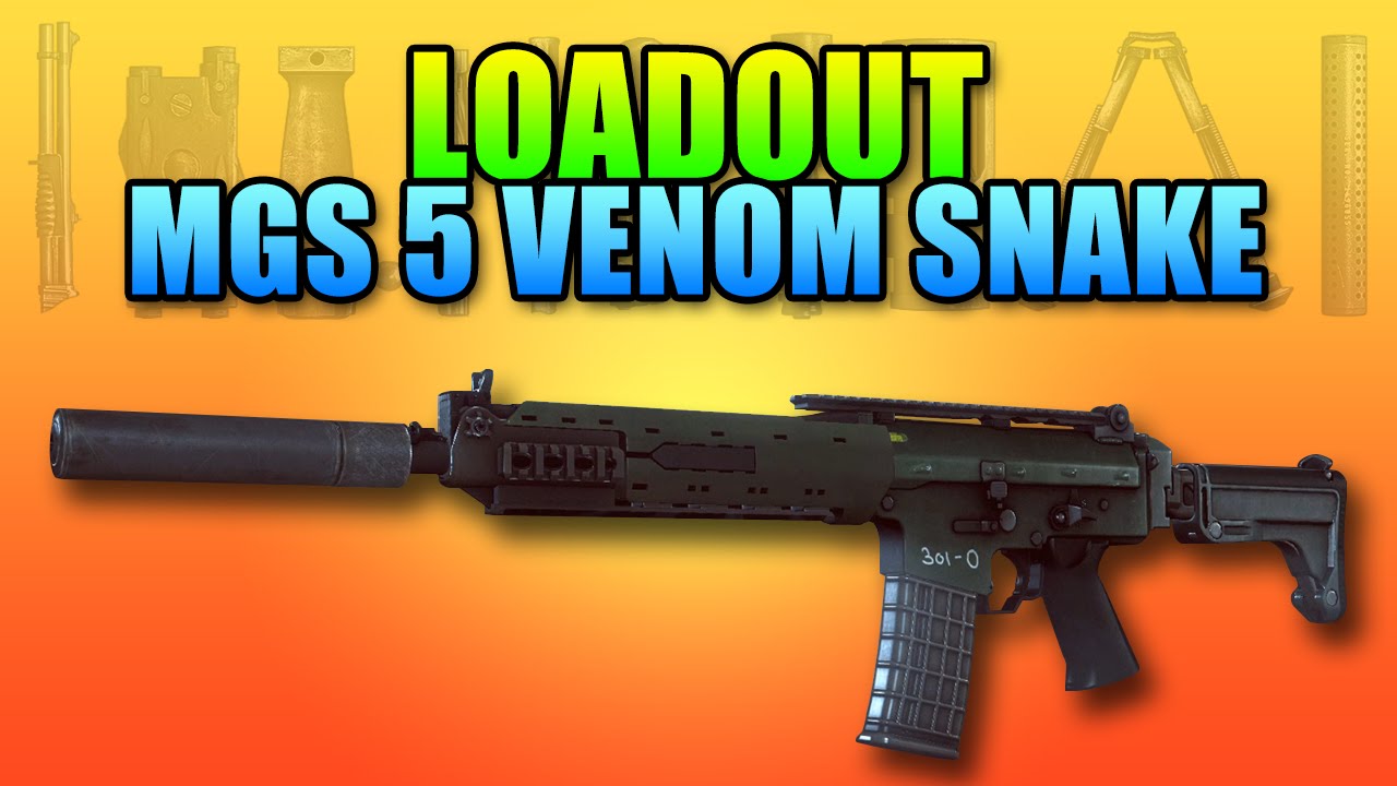 Loadout - AK-5C Metal Gear Solid 5 Venom Snake | Battlefield 4 Carbine Gameplay