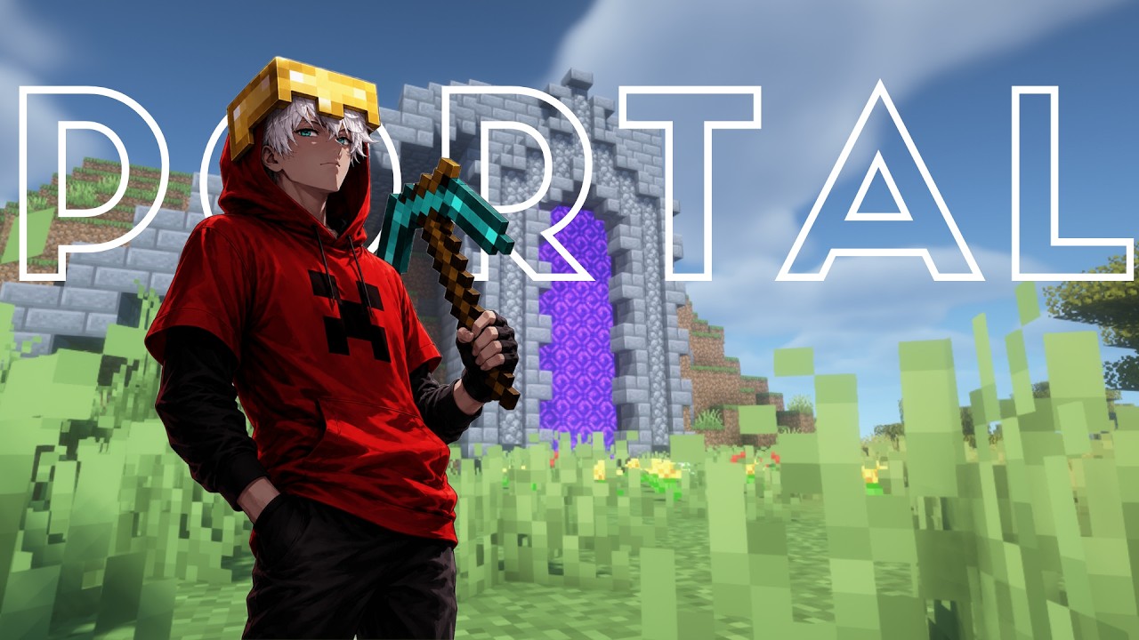 CONSTRU&Iacute; UM MEGA PORTAL INSANO NO MEU MUNDO ETERNO! 😱🌀 &lsaquo;WILLZERA&rsaquo;