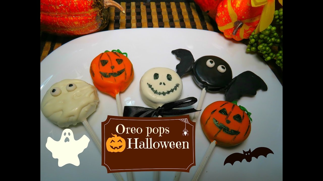 OREO pops de Halloween FACILISIMAS