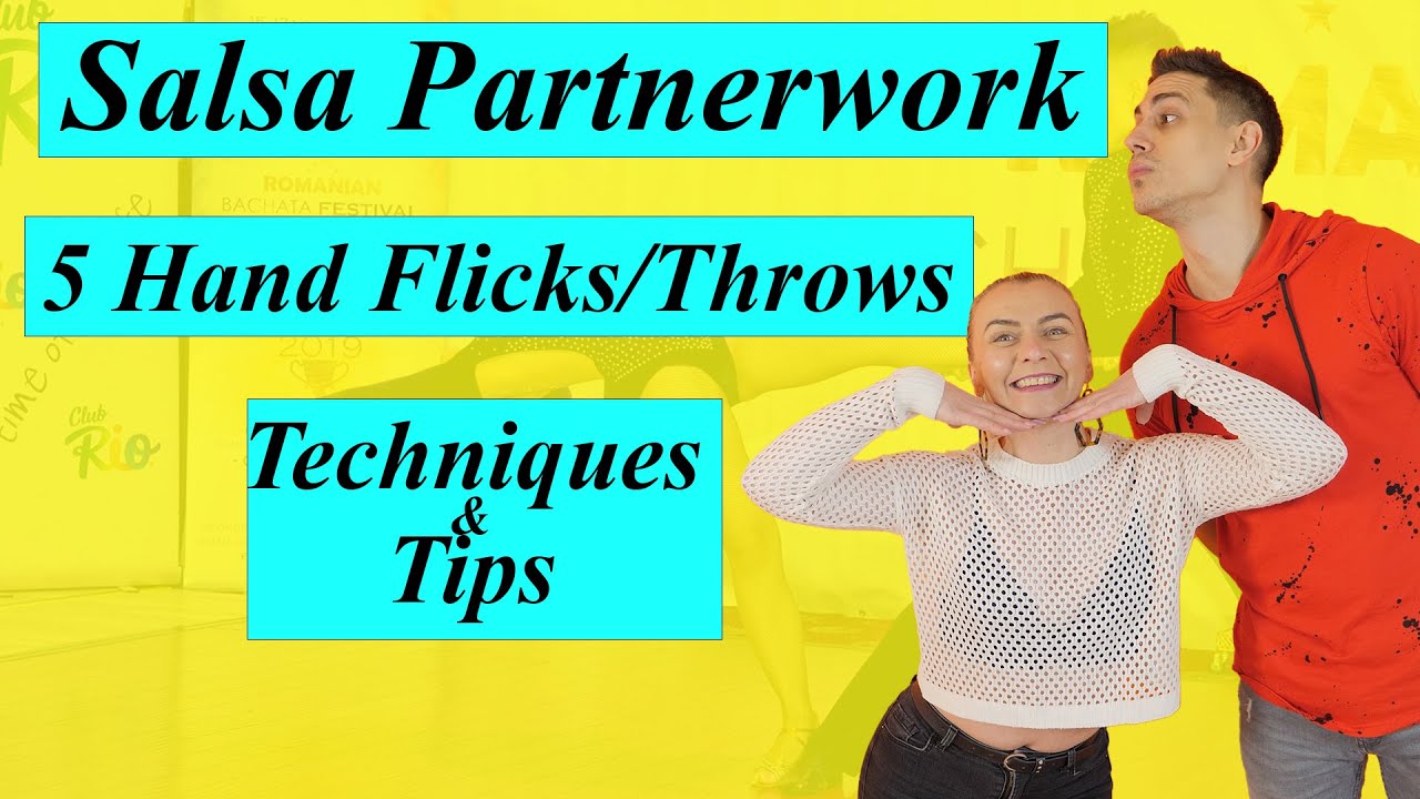 Salsa Partnerwork : 5 Arm Flicks/Throws | & Christmas special offer | by Marius&Elena