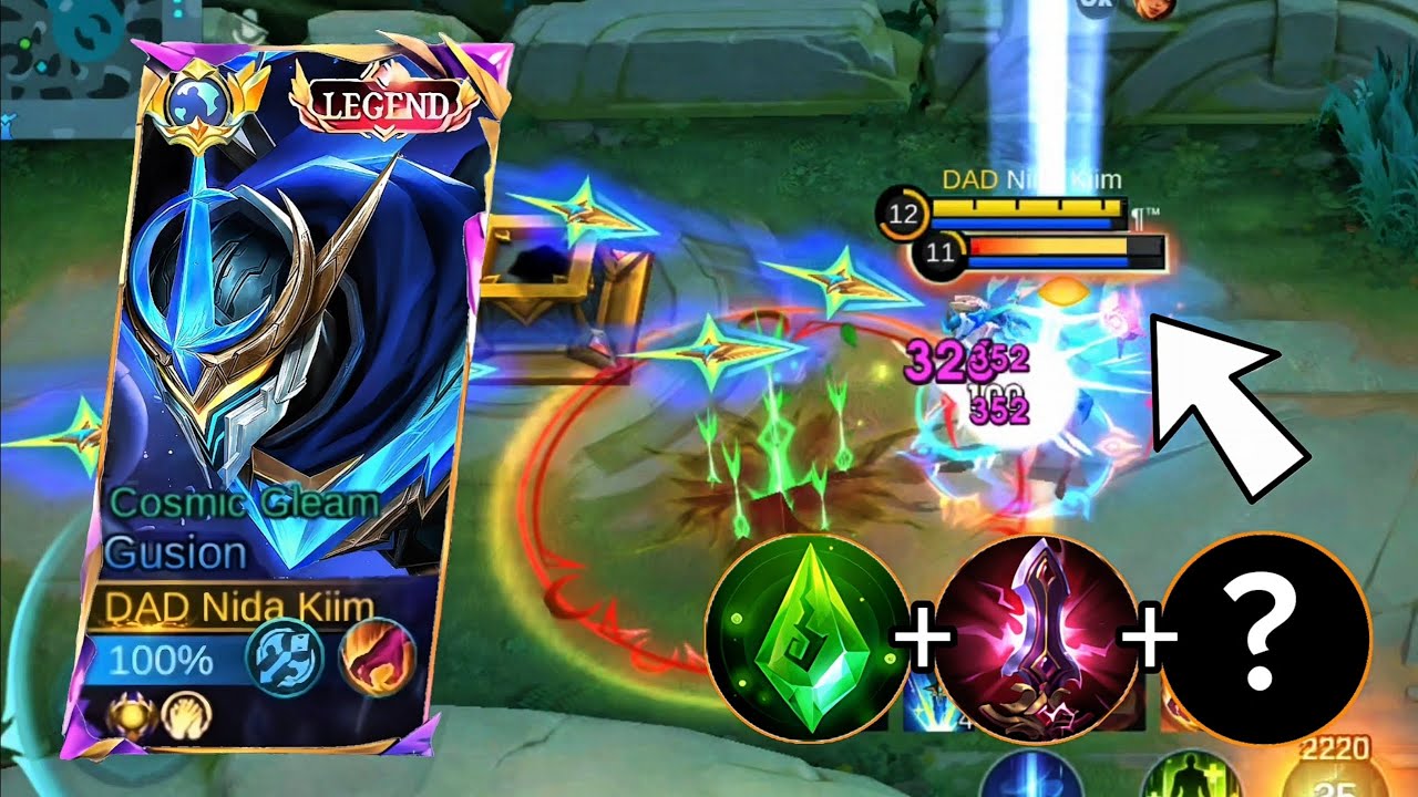 WTF DAMAGE!! THIS GUSION 1 HIT COMBO BUILD SO BROKEN | BEST GUIDE TO RANK UP FAST - MLBB