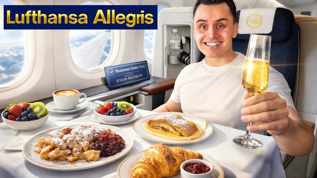 12 Stunden in Deutschlands BESTER Business Class