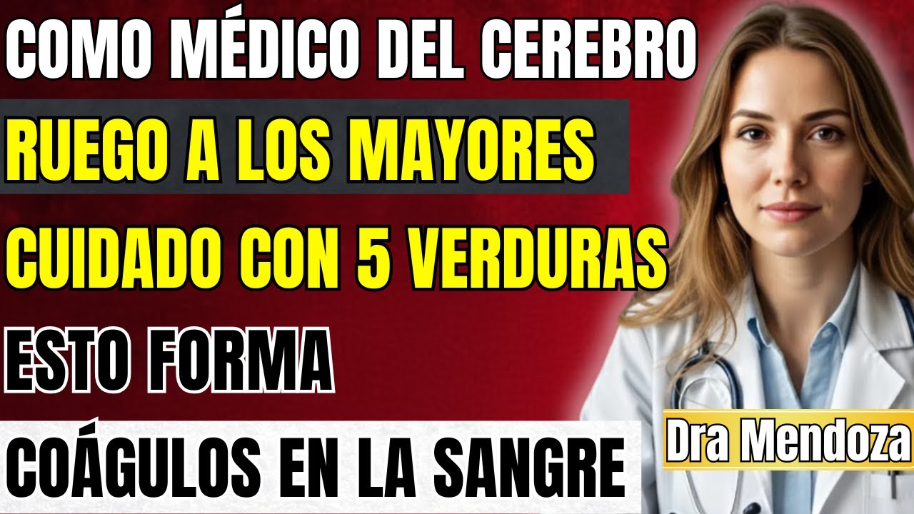 ¡ESTAS 5 verduras aumentan el riesgo de derrame cerebral de la noche a la mañana!