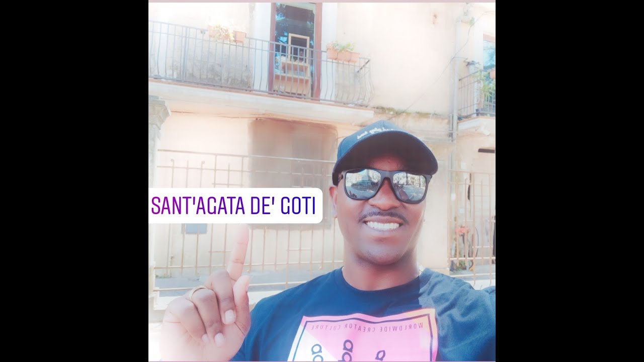 Sant'Agata de' Goti Italy walking through the Town