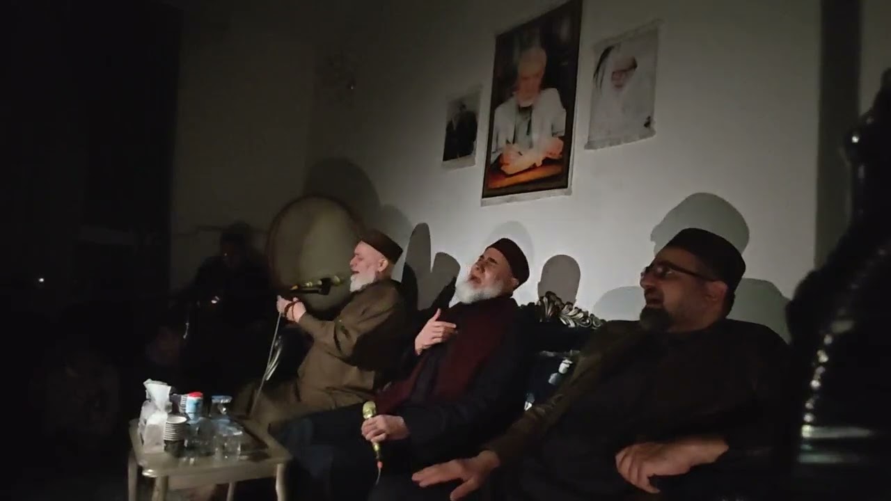 (25) المنشد الشيخ علي حمد الزواي والمنشد الحاج علاء العزاوي 