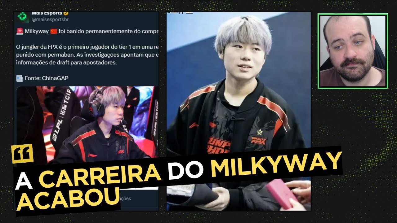 O Milkyway foi BANIDO PERMANENTEMENTE do League of Legends!