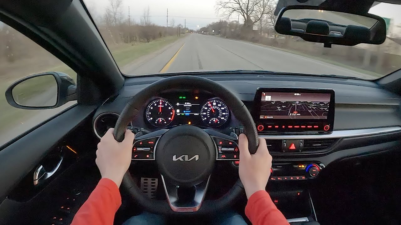 2022 Kia Forte GT - POV Night Drive (Binaural Audio)