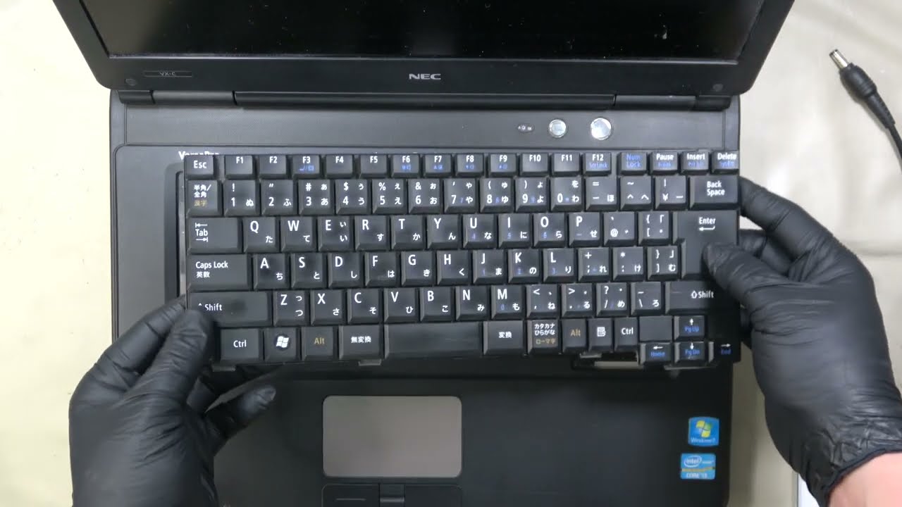 NEC VersaPro VK21LX-C 文字が入力できない・勝手に変わる時はここを見る｜修理屋が行うキーボード切り分けの流れ