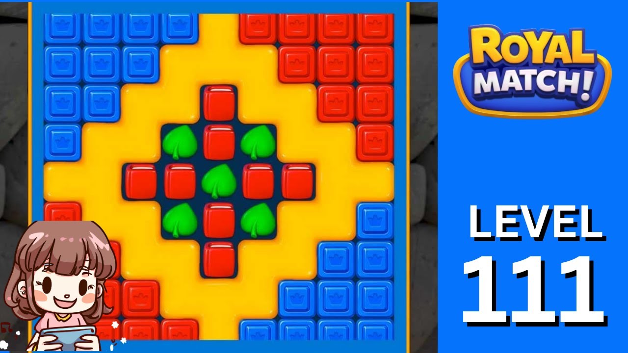 Royal Match Level 111 Walkthrough Solution (No Boosters) 👑⚜️