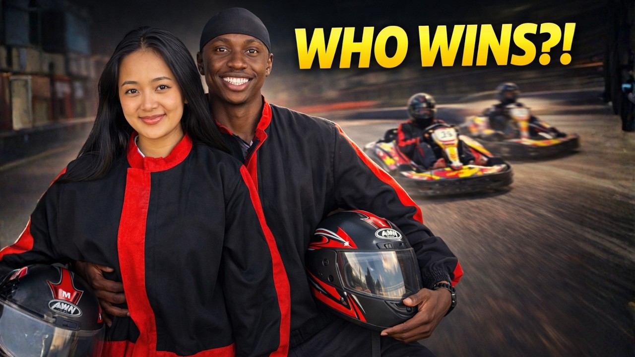 Going on a date with Mikey and Malaika 🏎️