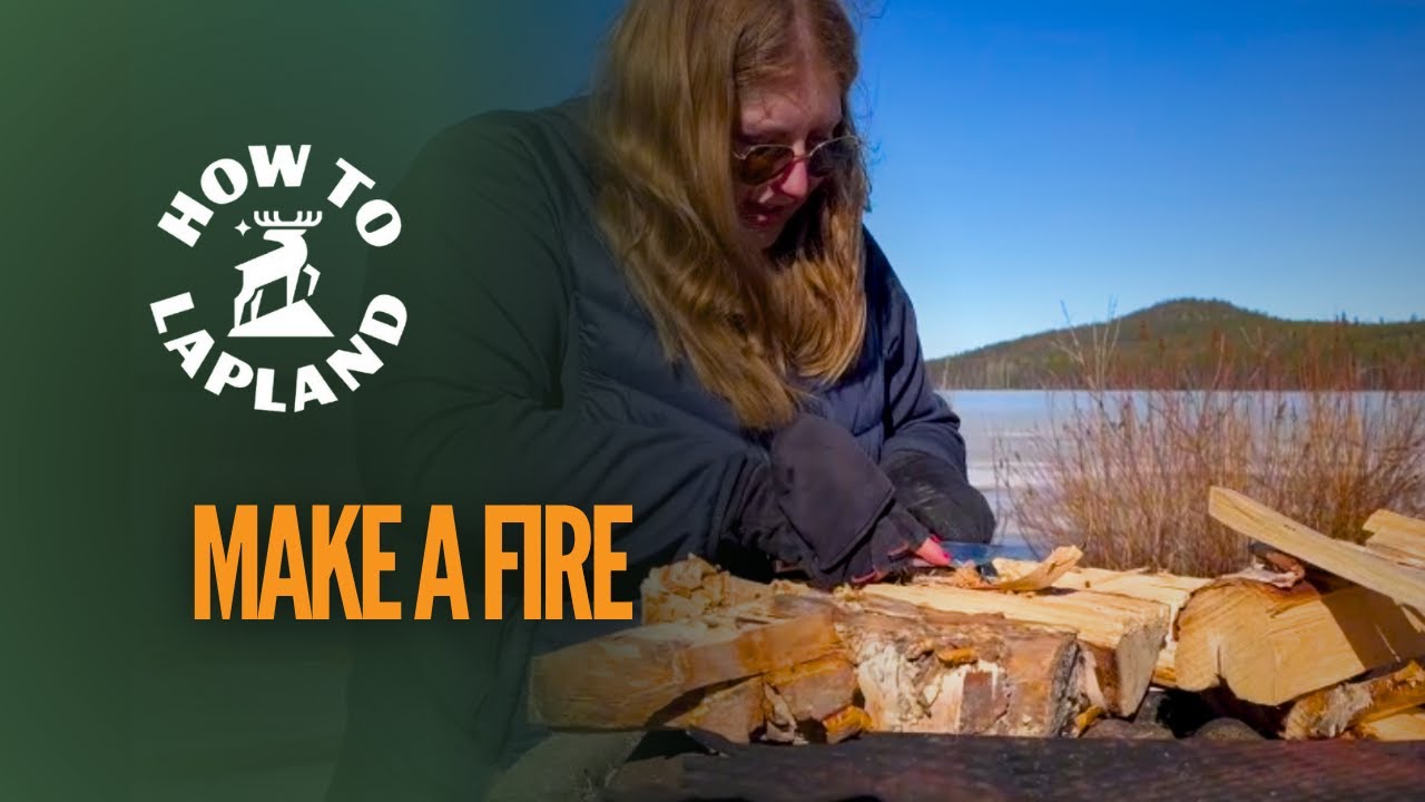 How to Make Fire with a Fire Steel + Cook Pinbröd Over the Flames | Outdoor Skills