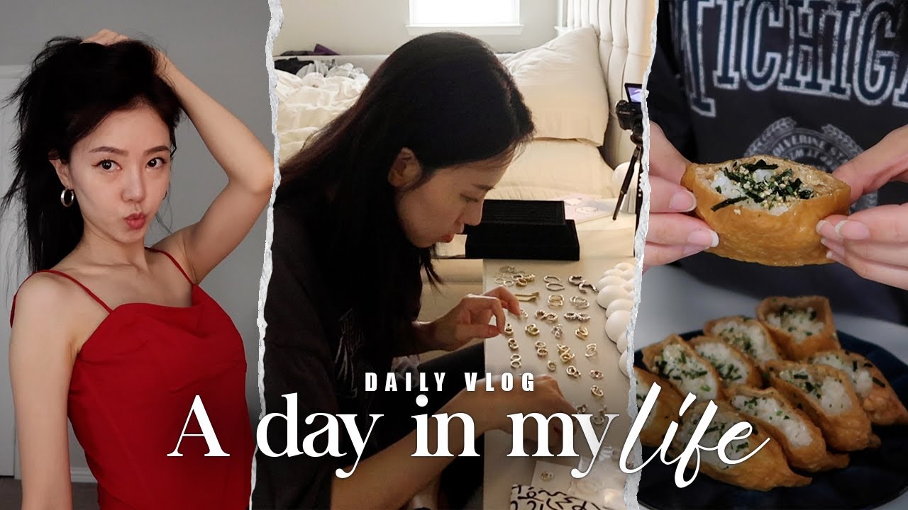 ANGEL DIARY | My 39th Birthday Gifts, Organzing my jewelry, Korean Kimchi Pancakes, Homebody