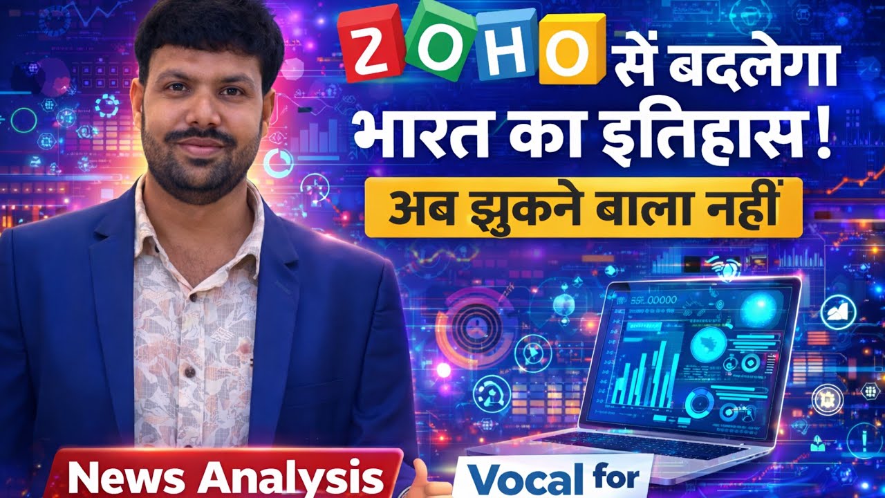 ZOHO ।। भारत के लिए एक वरदान ? कैसे बदलेगी भारत की कहानी? 