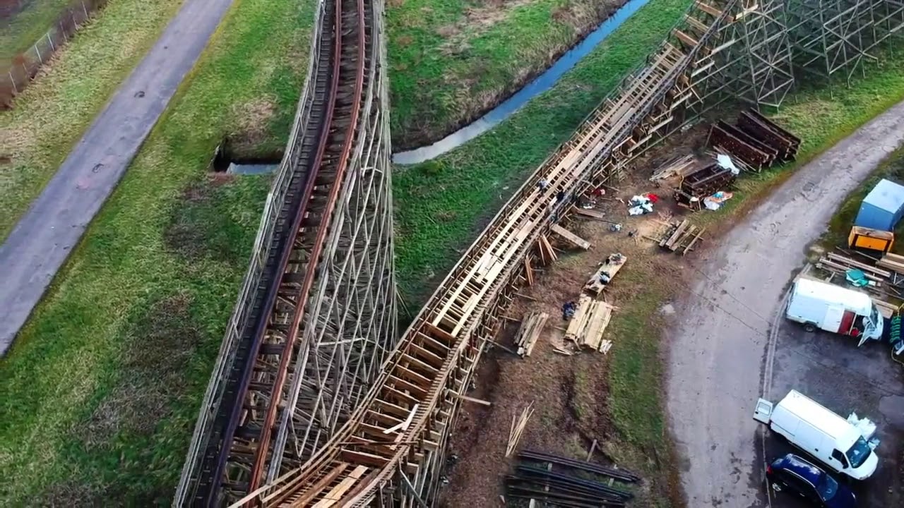 Rénovation 2018 de l'Anaconda - Walygator Parc