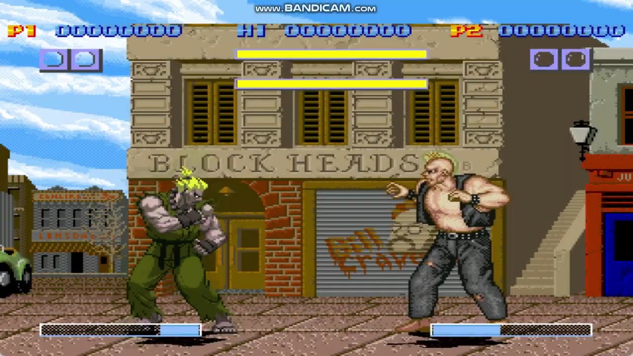 SF1 Mugen:Rare Akuma Arcade Run Part 1/2