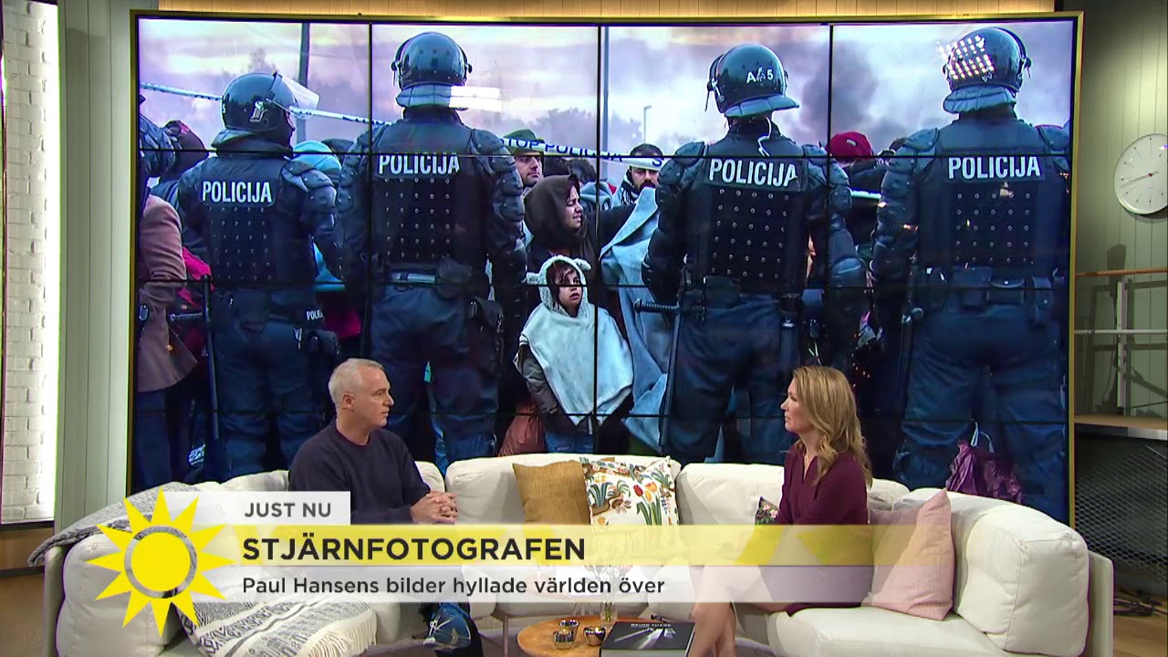 S&aring; tar stj&auml;rnfotografen Paul Hansen sina starka bilder: 
