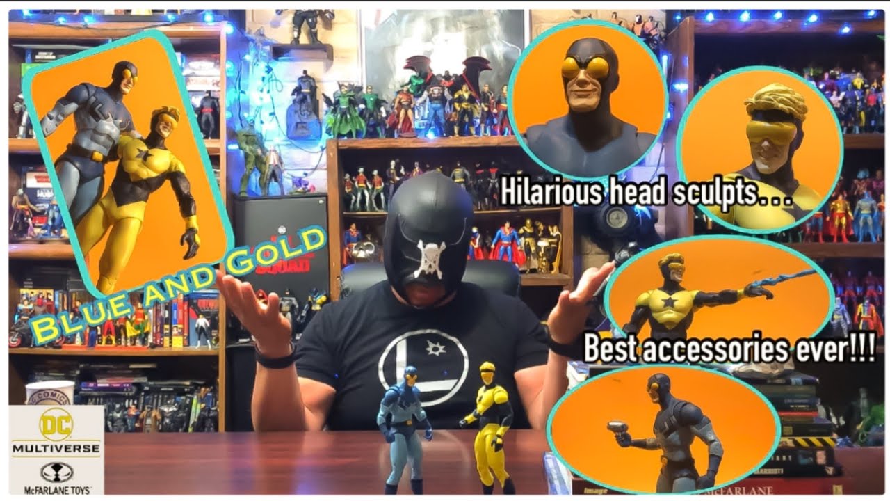 DC Multiverse Collection: Blue Beetle and Booster Gold 2 Pack