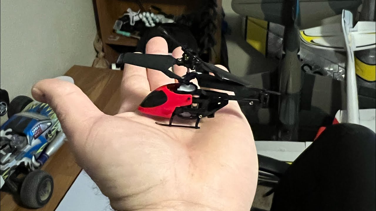worlds smallest rc helicopter!- ￼ unboxing & Flight- RC Cincy