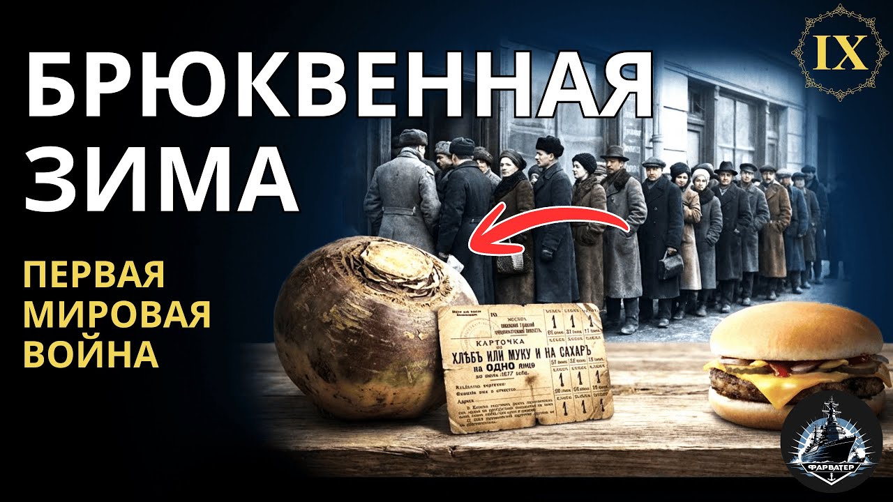Брюквенная зима. Кризис в тылу и потерянное поколение. Великая война ч.9